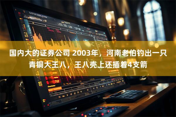 国内大的证券公司 2003年，河南老伯钓出一只青铜大王八，王八壳上还插着4支箭
